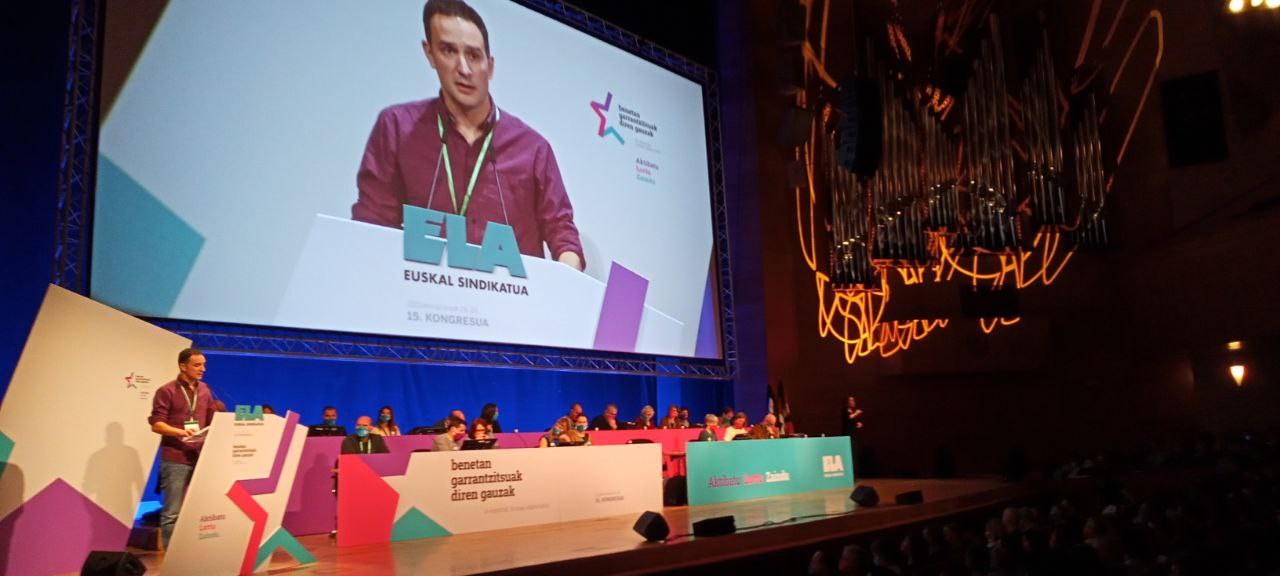 Mitxel Lakuntza: “Prekaritateari eta genero diskriminazioari aurre egiteko oinarrizko tresna da sindikatua” Mitxel Lakuntza: “Prekaritateari eta genero diskriminazioari aurre egiteko oinarrizko tresna da sindikatua”