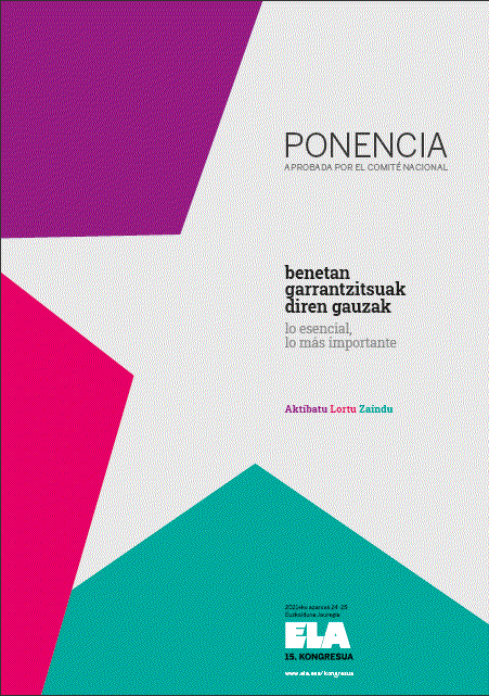 PONENTZIA |  Benetan garrantzitsuak diren gauzak; lo esencial, lo más importante