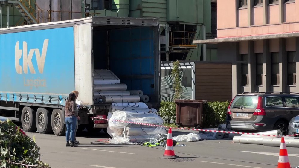 Garraiolari bat larriki zauritu da Eskoriatzan