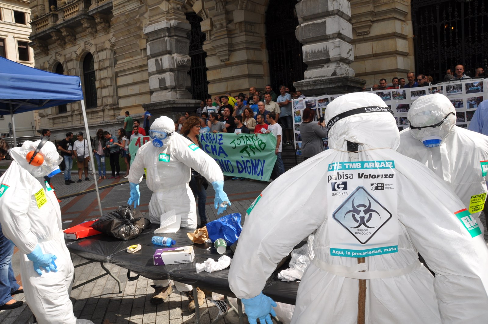 TMB UTEa geldiarazita, lan-osasunagatik, oraingo honetan legionella