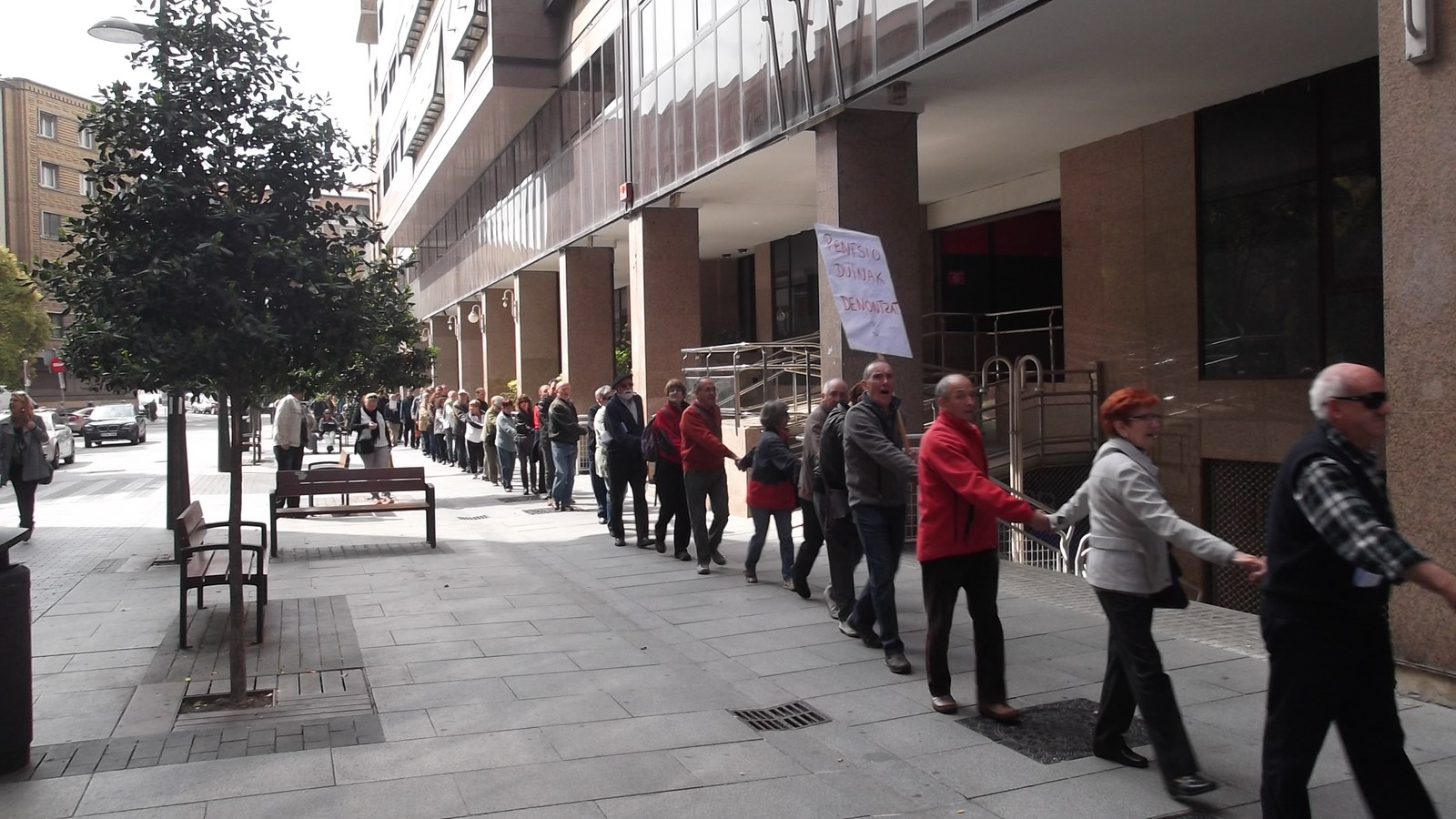 Mobilizazioak Bilbon eta Iruñean