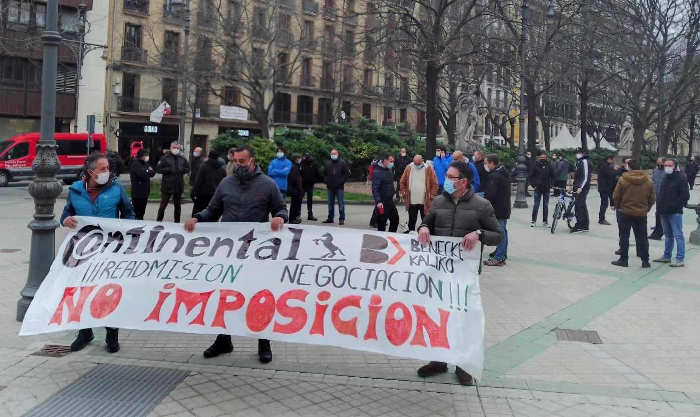 Benecke-Kalikoko Greba Batzordeak greba berresten du