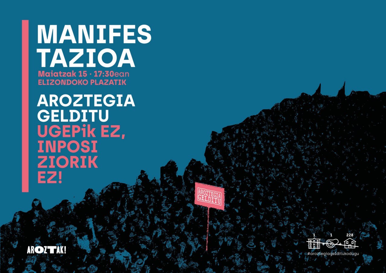 ELAk Aroztegiko proiektua gaitzetsi eta maiatzaren 15ean Elizondon egingo den manifestazioan parte hartzera deitzen du