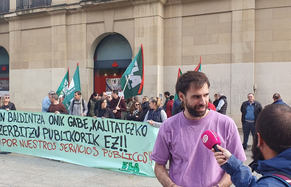 ELA mobilizatu da EH Bilduri eta Geroa Bairi eskatzeko Madrilen Estatuko Aurrekontuen mugak amaitzea negozia dezatela