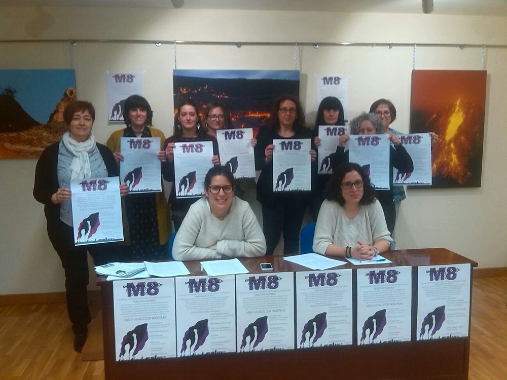 ELAk Martxoaren 8ko greba feministari bultzada emateko Iruñerriko eta Tuterako asanbladetan parte hartzen du