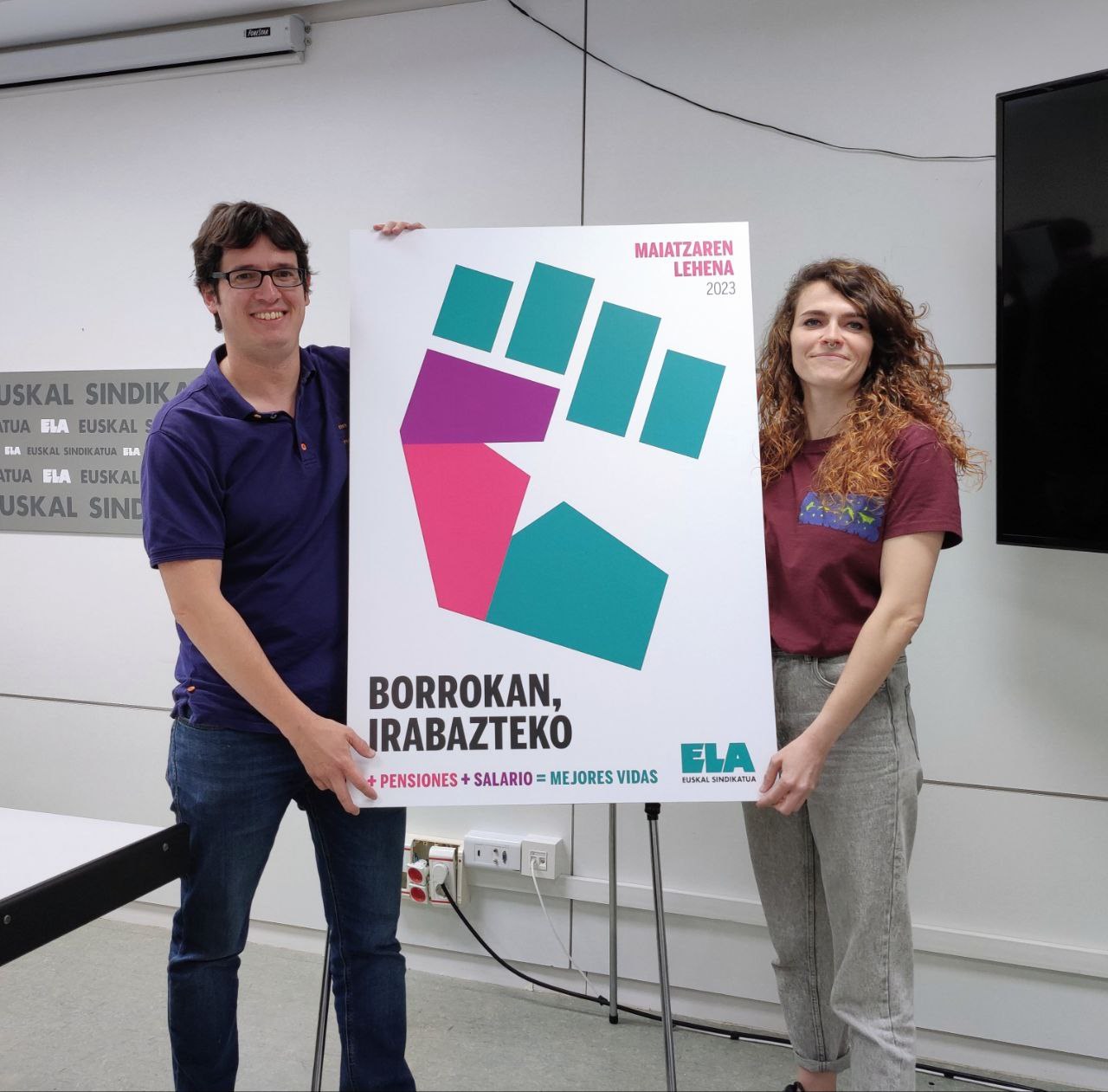 ELAren lehentasuna soldata, pentsio eta zerbitzu publiko hobeak lortzeko borroka egitea da