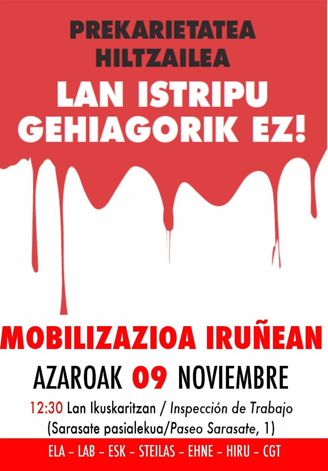 21 dira aurten Nafarroan haien lanpostuan bizitza galdu duten pertsonak 21 dira aurten Nafarroan haien lanpostuan bizitza galdu duten pertsonak