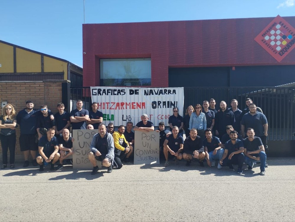 Greba, hitzarmena berreskuratzeko negoziazioa has dadila exijitzeko