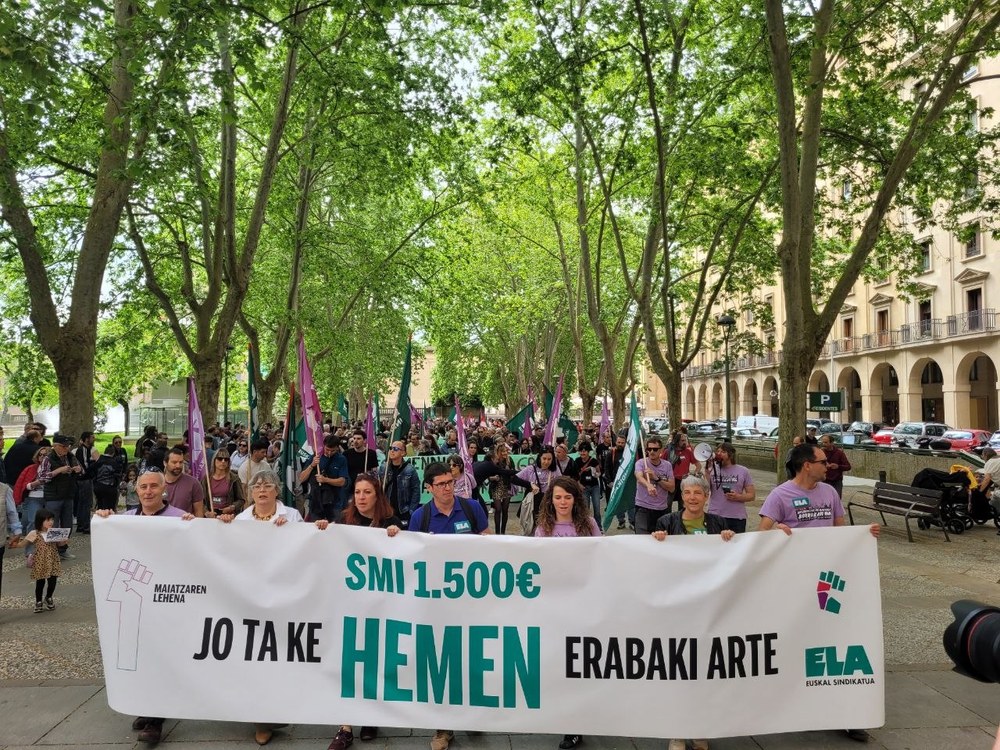 Justizia sozialaren alde eta faxismoaren aurka,  hemengo LGS lortzea hurrengo pausua da