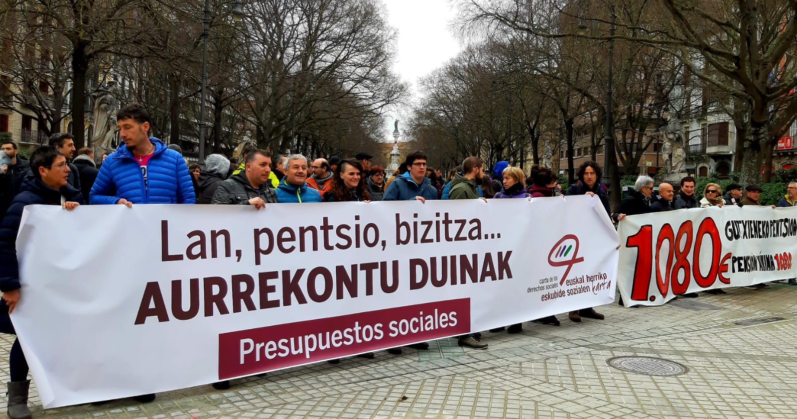 Nafarroako aurrekontu antisoziala salatu du Euskal Herriko Eskubide Sozialen Kartak