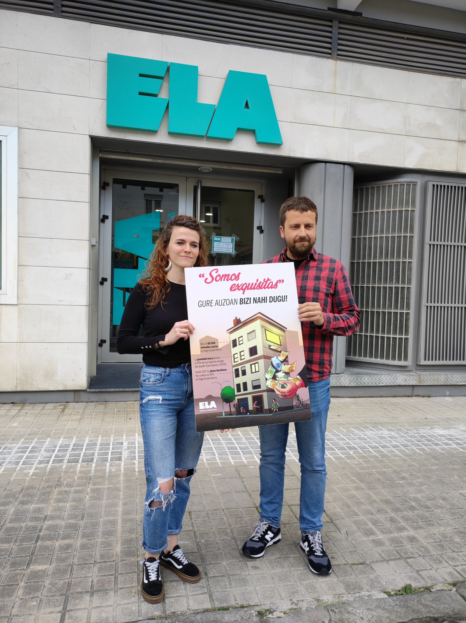 Nafarroan 25.000 etxebizitza huts eta 350 etxegabetze baino gehiago daude urtean