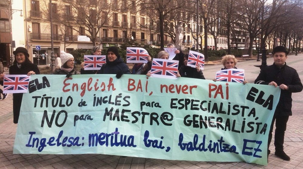 PAI alde batera utzi eta Hezkuntzak behar duen benetako kontsolidazio prozesua aurrera eramatea eskatu dio ELAk Gimeno Kontseilariari