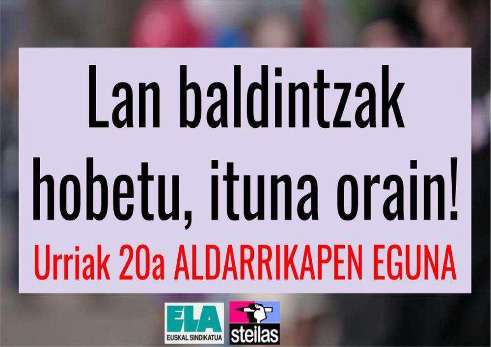 Urriak 20 mobilizazioak Nafarroan hezkuntzako murrizketen aurka