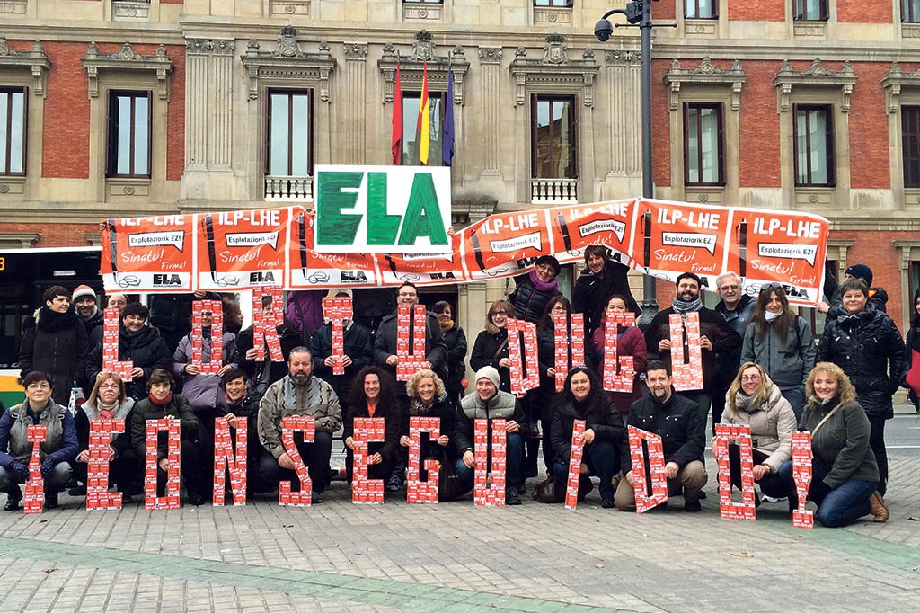 ELAk pozik hartu du Barneratze Legea Nafarroako Parlamentuan erretiratzea