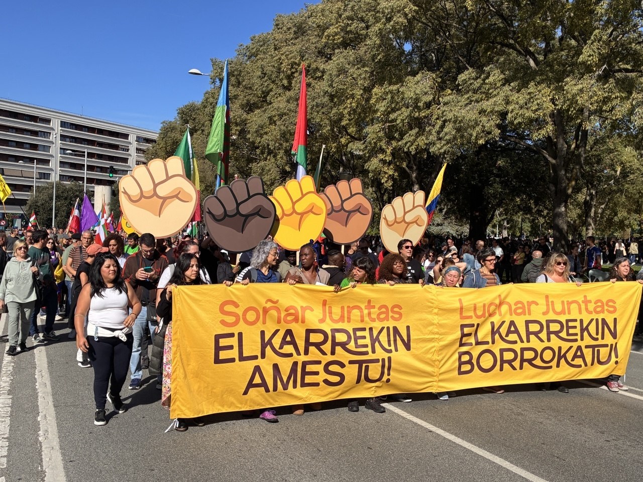 ELAk Iruñeko Arrozak: elkarrekin amestu, elkarrekin borrokatu ekimenean parte hartu du