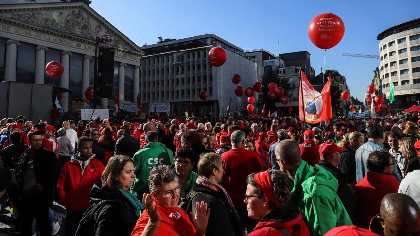 Belgikako greba orokorrari elkartasuna
