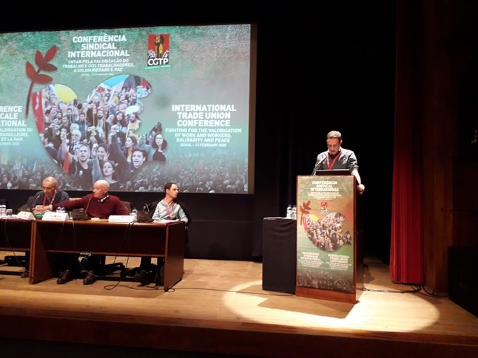 ELA Portugalgo CGTP-INren Kongresuan