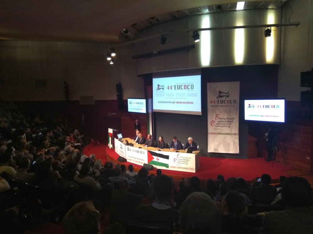 ELA Saharar Herriarekiko Laguntza eta Elkartasuna Adierazteko Europako 44. Konferentzian (EUCOCO)