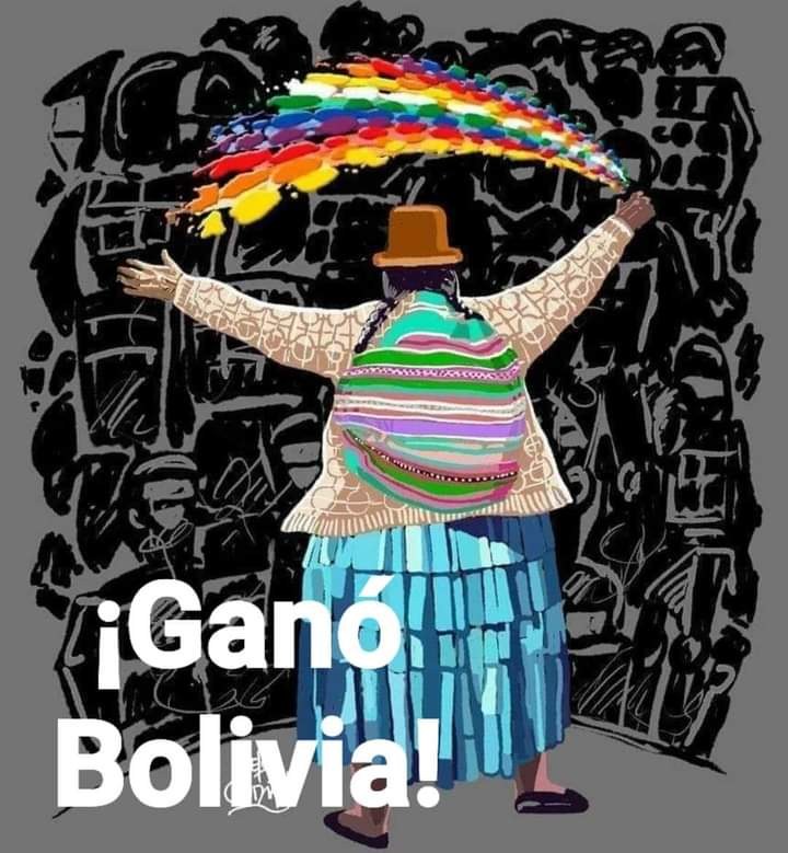 ELAk Boliviako herria zoriontzen du bizitza demokratikora itzultzeagatik eta Gobernu aurrerakoi eta herrikoi bat berreskuratzeagatik