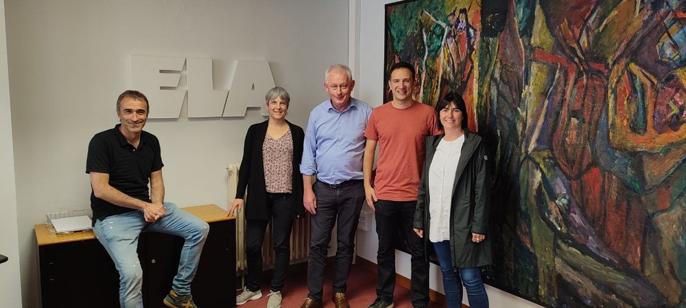 ELAk industriALL Europe-eko idazkari nagusiaren bisita jaso du Bilbon