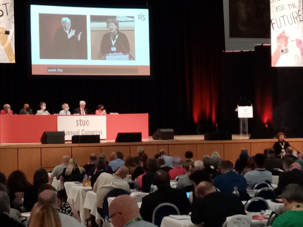 ELAk Scottish Trade Union Congress-en (STUC) Kongresuan parte hartu du