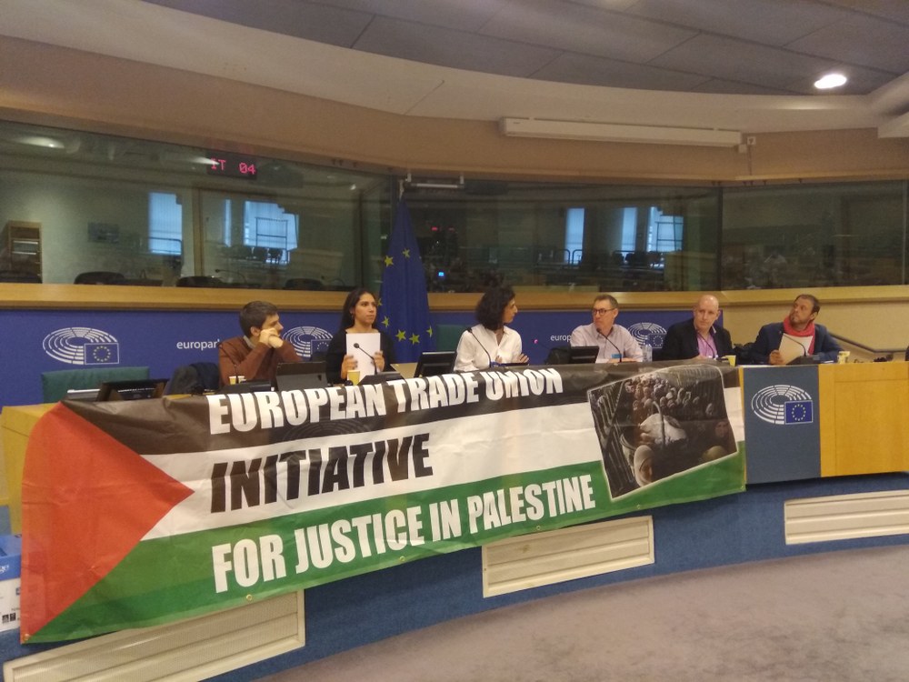 "Langile palestinarren eskubideak eta EBren papera" txostenaren aurkezpena