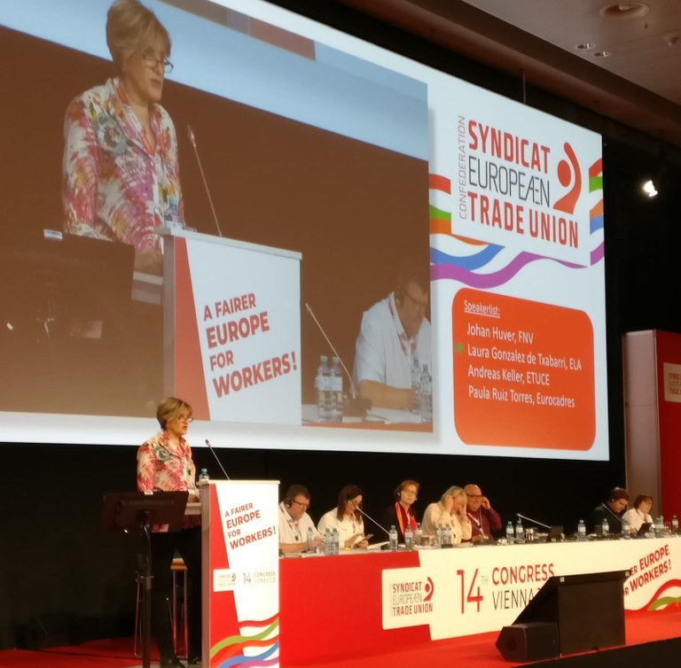 Langileen mesedetan egongo den Europa baten alde #Landeia