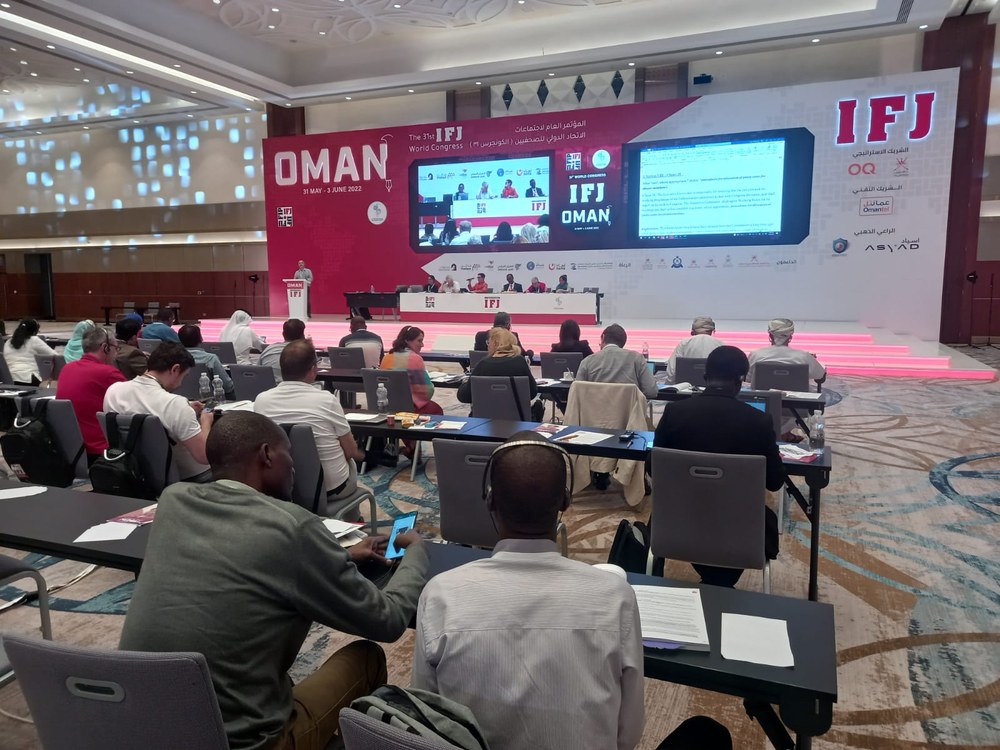 Prentsaren aurkako erasoen zigorgabetasunari aurre egiteko konpromisoarekin amaitu da Kazetarien Nazioarteko Federazioaren (FIP) kongresua