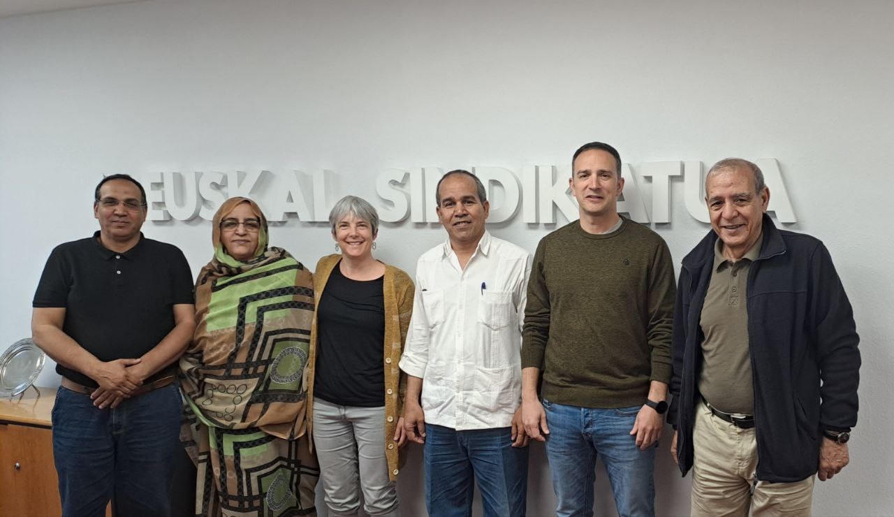 UGT-SARIO eta ELAren arteko bilera UGT-SARIO eta ELAren arteko bilera