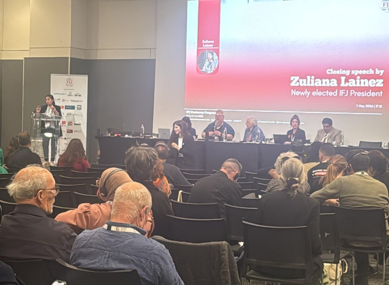 Zuliana Lainez, Kazetarien Federazioko presidente berria, borroka  sindikal eta kolektiboaren alde