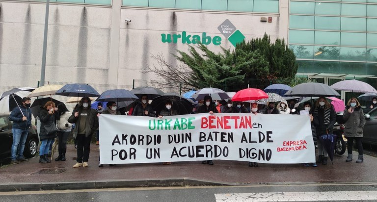 ELAk errefusatu du LABek eta Errenteriako Urkabe Benetan enpresak lortutako aurreakordioa