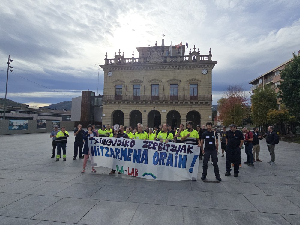 ELAk salatu du enpresak hitzarmenaren negoziaketa mahaia edukiz hustu duela ELAk salatu du enpresak hitzarmenaren negoziaketa mahaia edukiz hustu duela