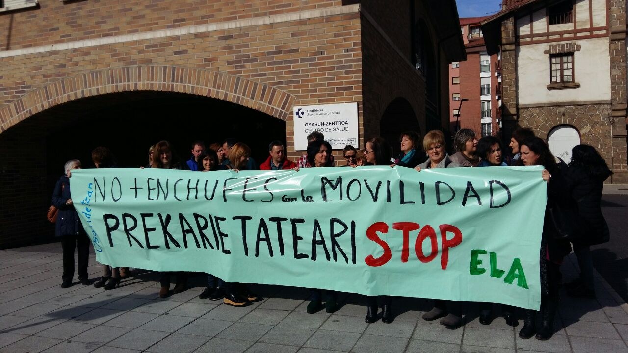 Prekarietate kanpaina Osakidetzan