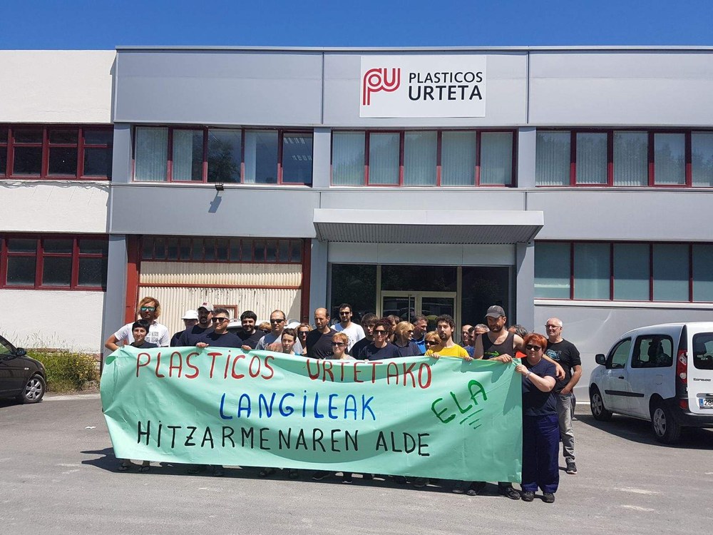 Lanuzteak Zarauzko Plasticos Urtetan