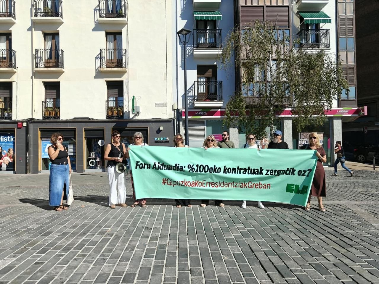 Prekaritatearekin amaitzeko hitzarmena aldarrikatzeko 300 greba egun borrokan