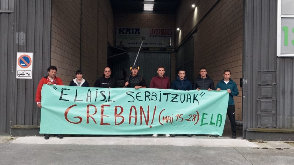 %100eko jarraipena grebaren lehen egunean