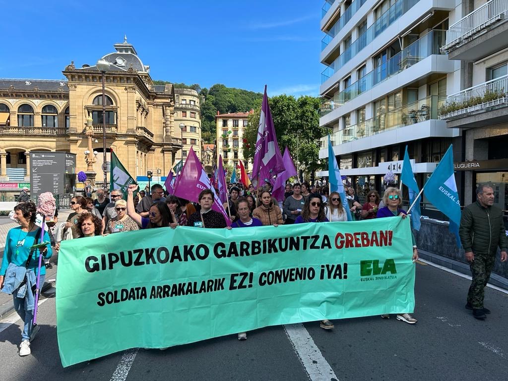 %40ko soldata arrakala salatu dute 5. greba egunean