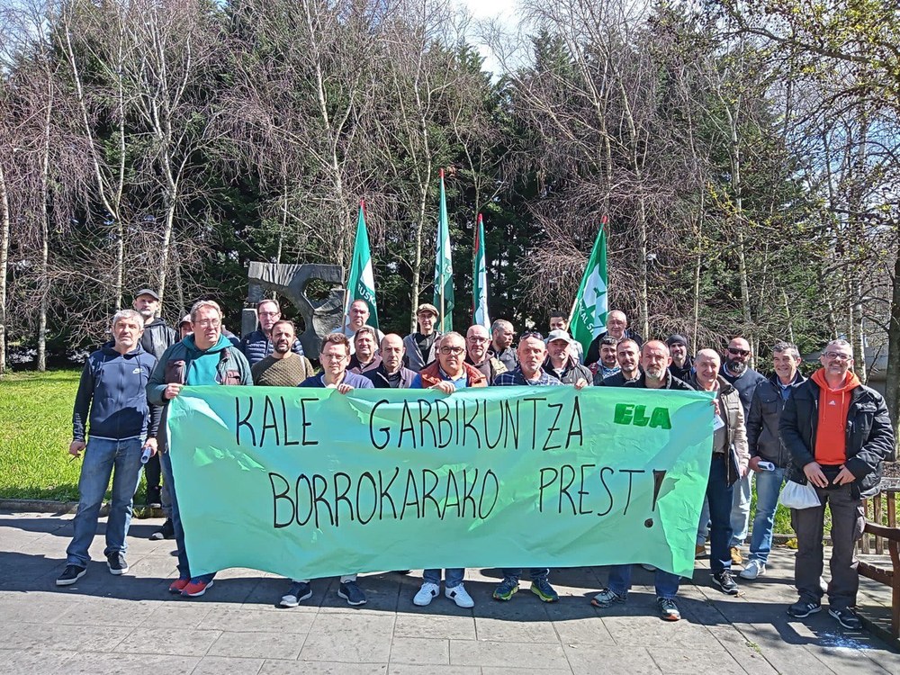 Baldintzak hobetuko duen hitzarmen baten alde borrokarako prest