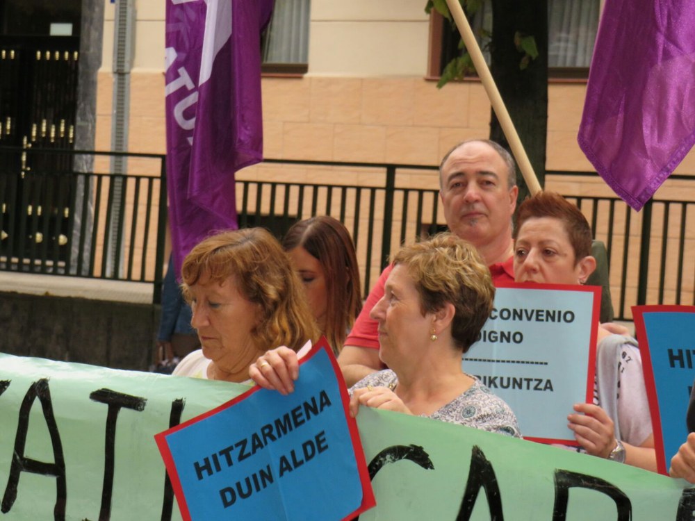 Bizkaiko garbikuntza sektoreko langileen mobilizazioa