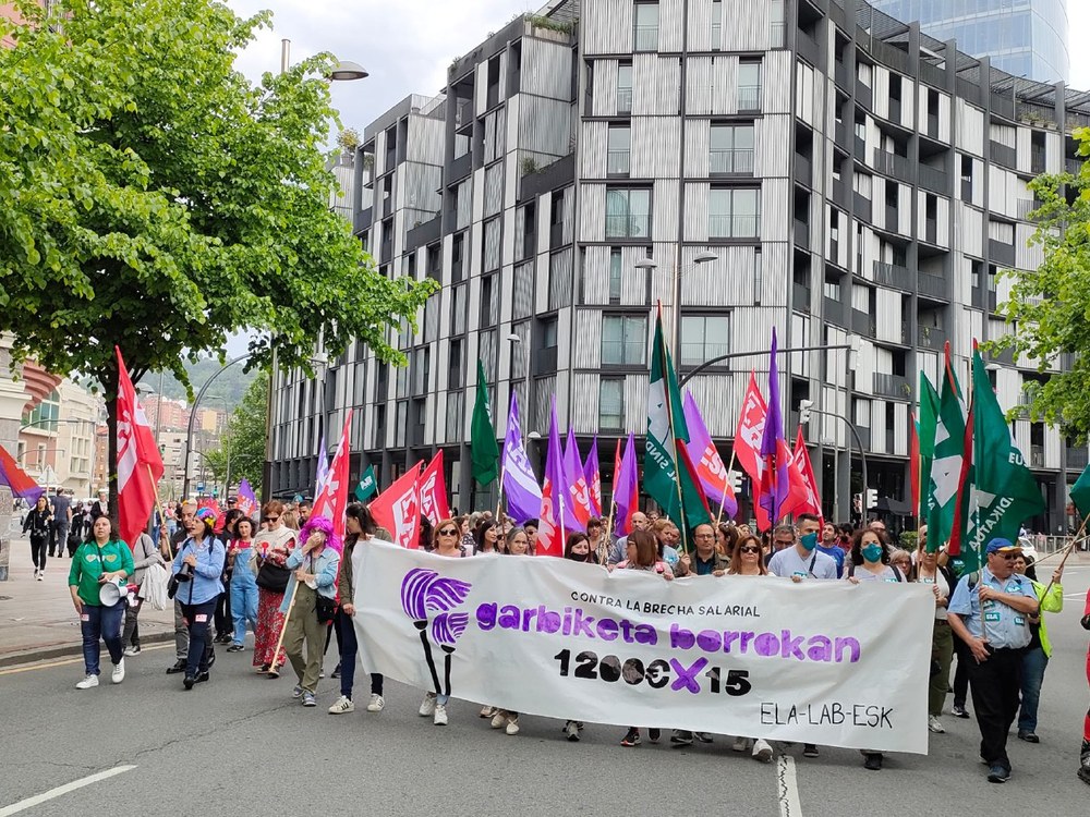 Greba egun gehiago deituko dituzte Bizkaiko garbikuntzan, patronalak hobekuntzarik proposatzen ez badu