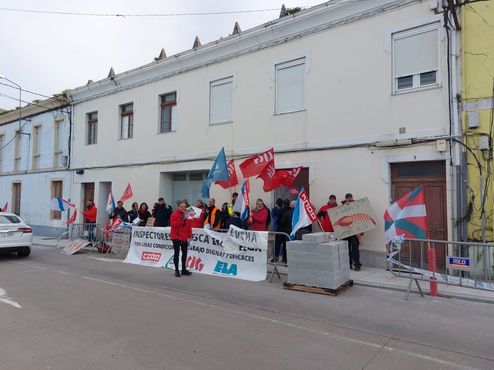 ELAk lan baldintza eskasen aurka protesta egin du