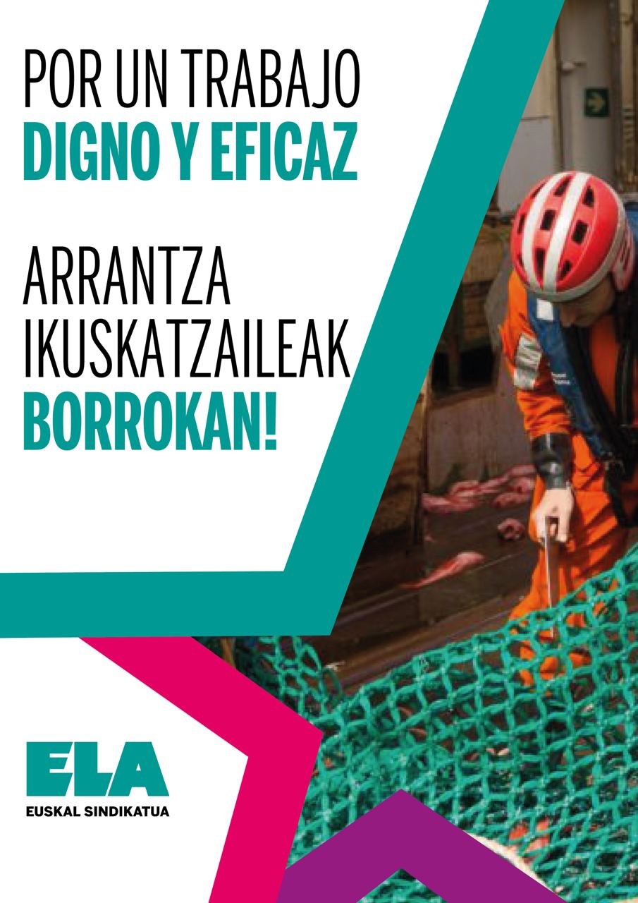 ELAk lan baldintza eskasen aurka protesta egin du ELAk lan baldintza eskasen aurka protesta egin du