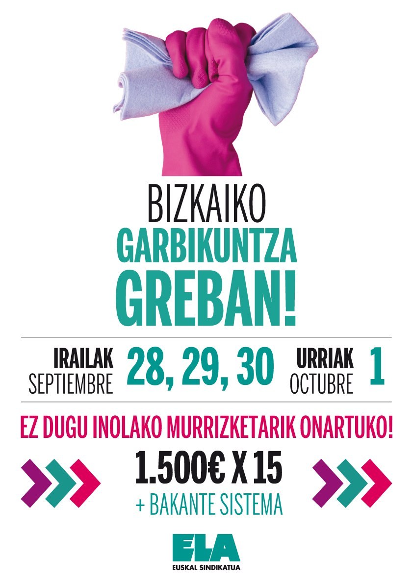 ELAk lau greba egun deitu ditu hitzarmenaren blokeoaren aurrean