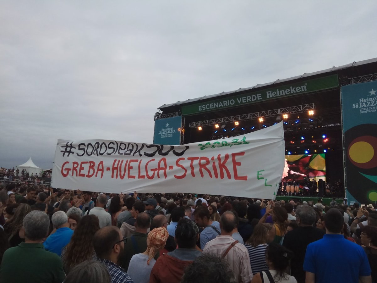 Eusko Jaurlaritzaren Lan Delegaritzak greba eskubidea ukatu nahi die Gipuzkoako hondartzetako sorosleei Eusko Jaurlaritzaren Lan Delegaritzak greba eskubidea ukatu nahi die Gipuzkoako hondartzetako sorosleei
