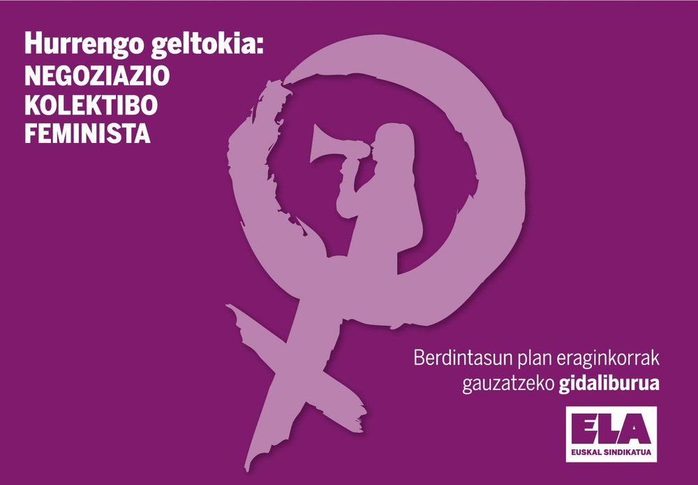 Greba martxoaren 16tik 29ra Gizatzen garbiketa-enpresan, Berdintasun Plan erreal eta eraginkor baten alde
