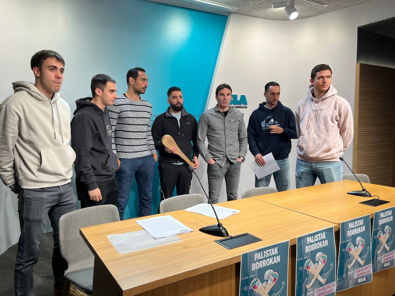 Greba mugagabea hasi dute palistek, ELAk deituta Greba mugagabea hasi dute palistek, ELAk deituta