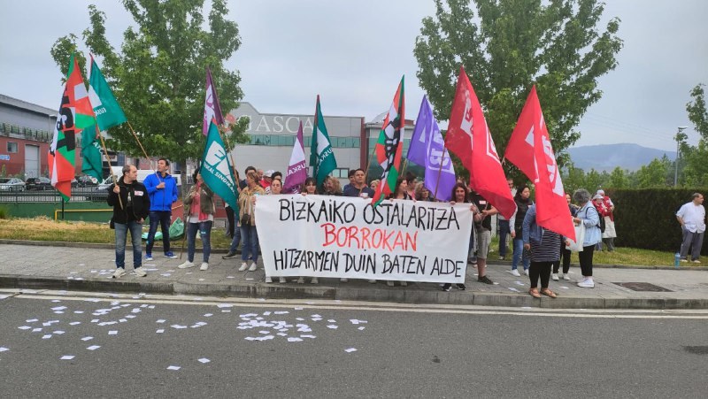 Lanuzteak eta mobilizazioak lan baldintzak salatzeko