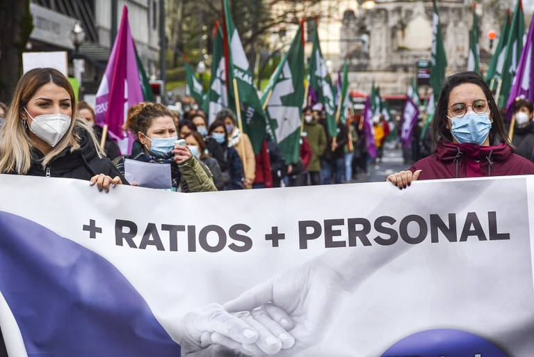 Journée de grève dans les secteurs des soins professionnels