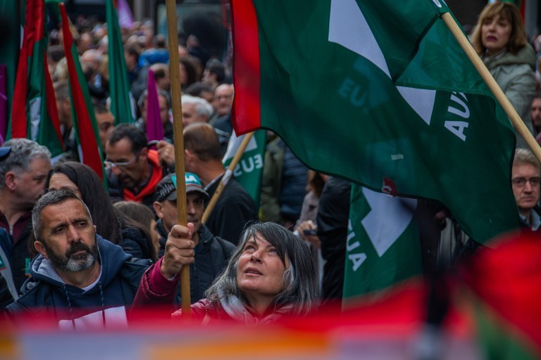 ELA enregistre la demande d’accord avec les associations patronales Confebask et CEN pour un salaire minimum propre à Hego Euskal Herria