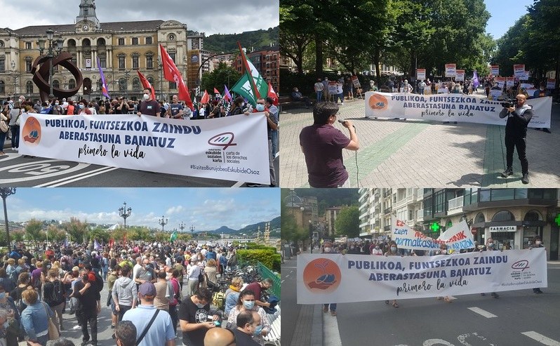 La Charte des Droits Sociaux du Pays Basque: “Pour renforcer le bien public et l’essentiel, il faut partager la richesse” La Charte des Droits Sociaux du Pays Basque: “Pour renforcer le bien public et l’essentiel, il faut partager la richesse”